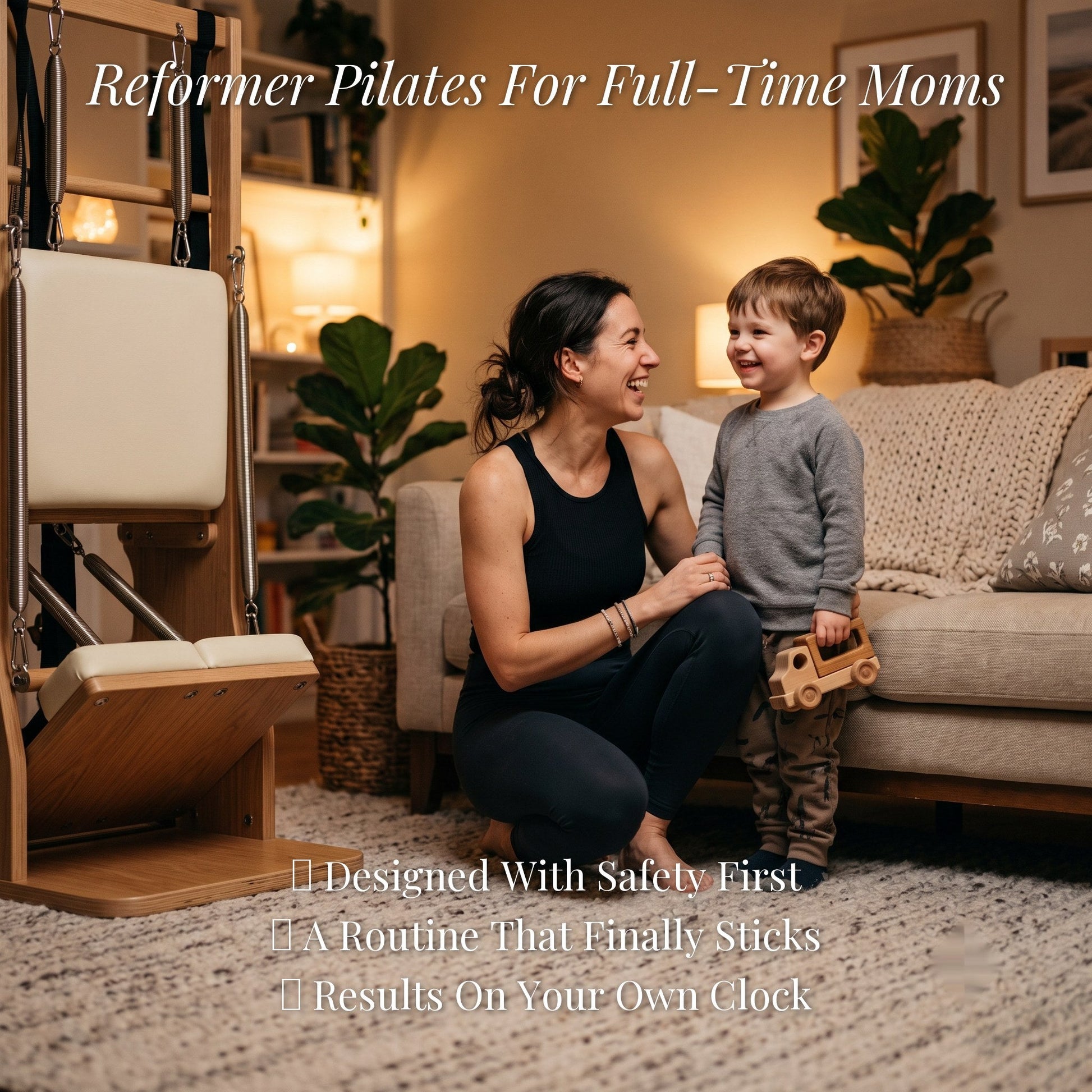 Reformer Pilates for full-time moms